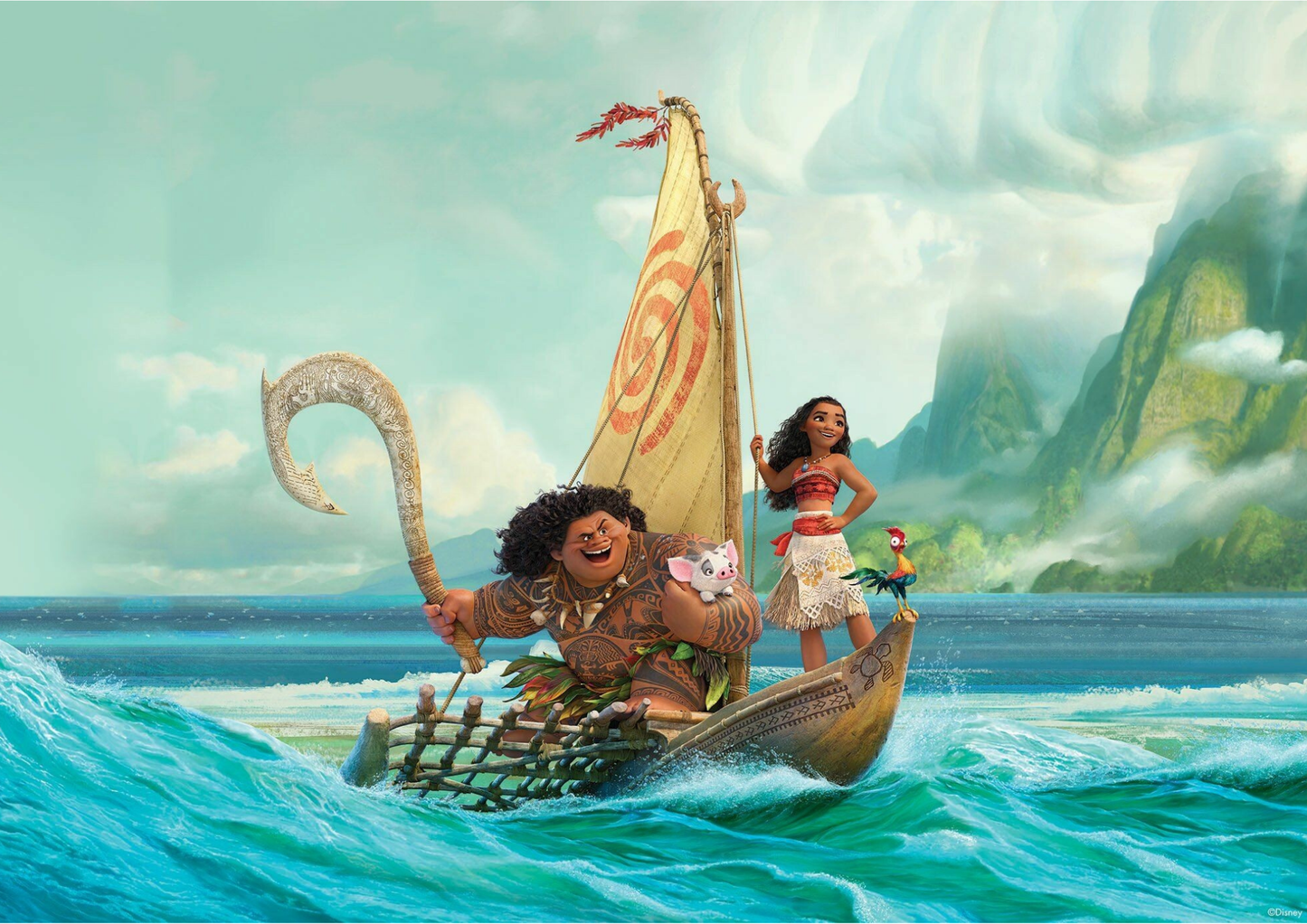 MOANA-DISNEY | LANDSCAPE | POSTER