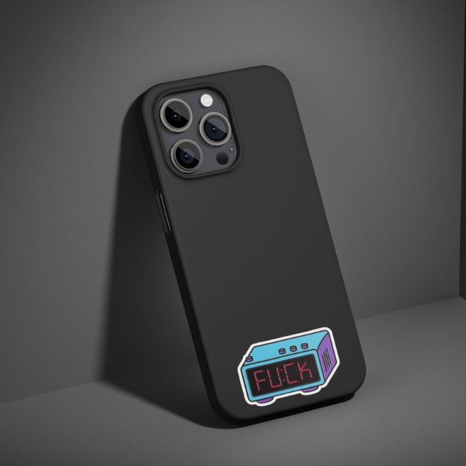 FU*K CLOCK | STICKER