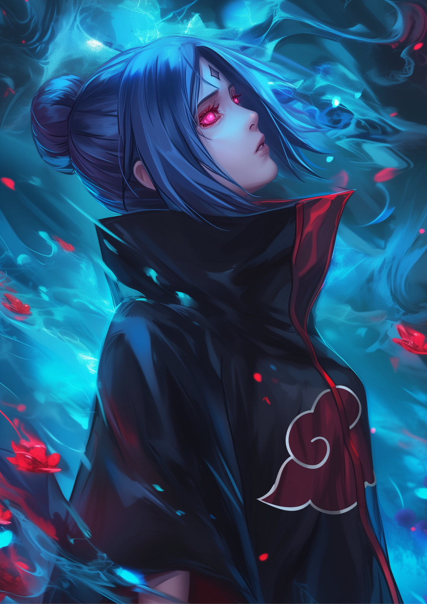 NARUTO-KONAN-AKATSUKI | ANIME | POSTER