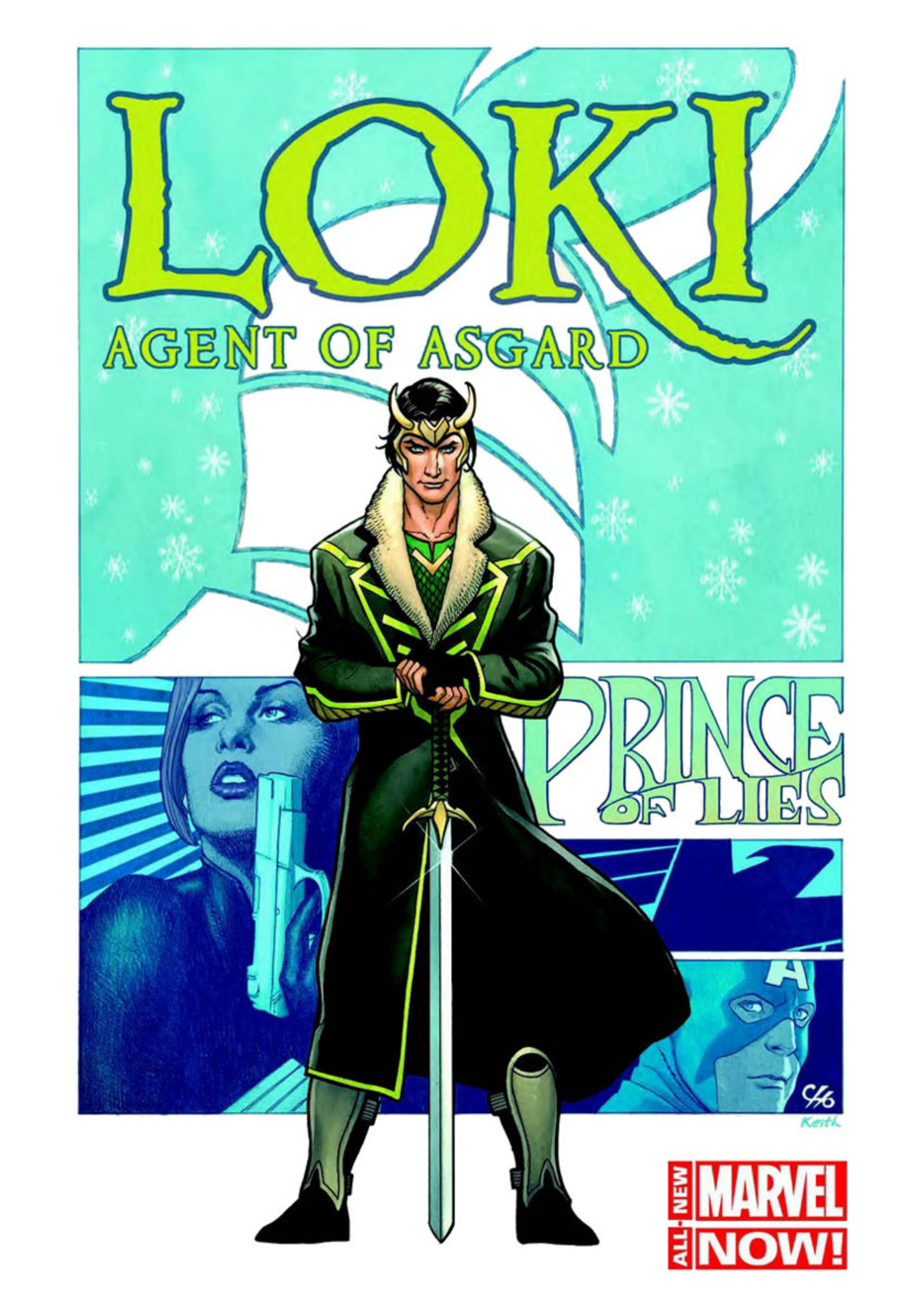 Loki Marvel Comic - Poster