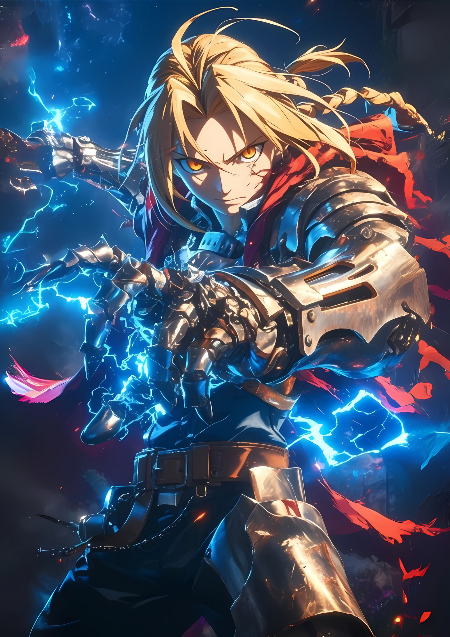 EDWARD ELRIC-FULL METAL ALCHEMIST | ANIME | POSTER