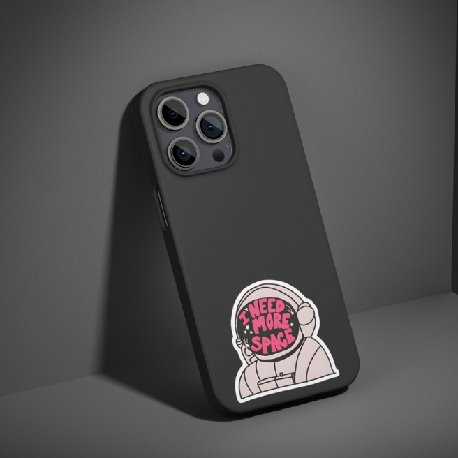 I NEED MORE SPACE-ASTRANAUT | STICKER