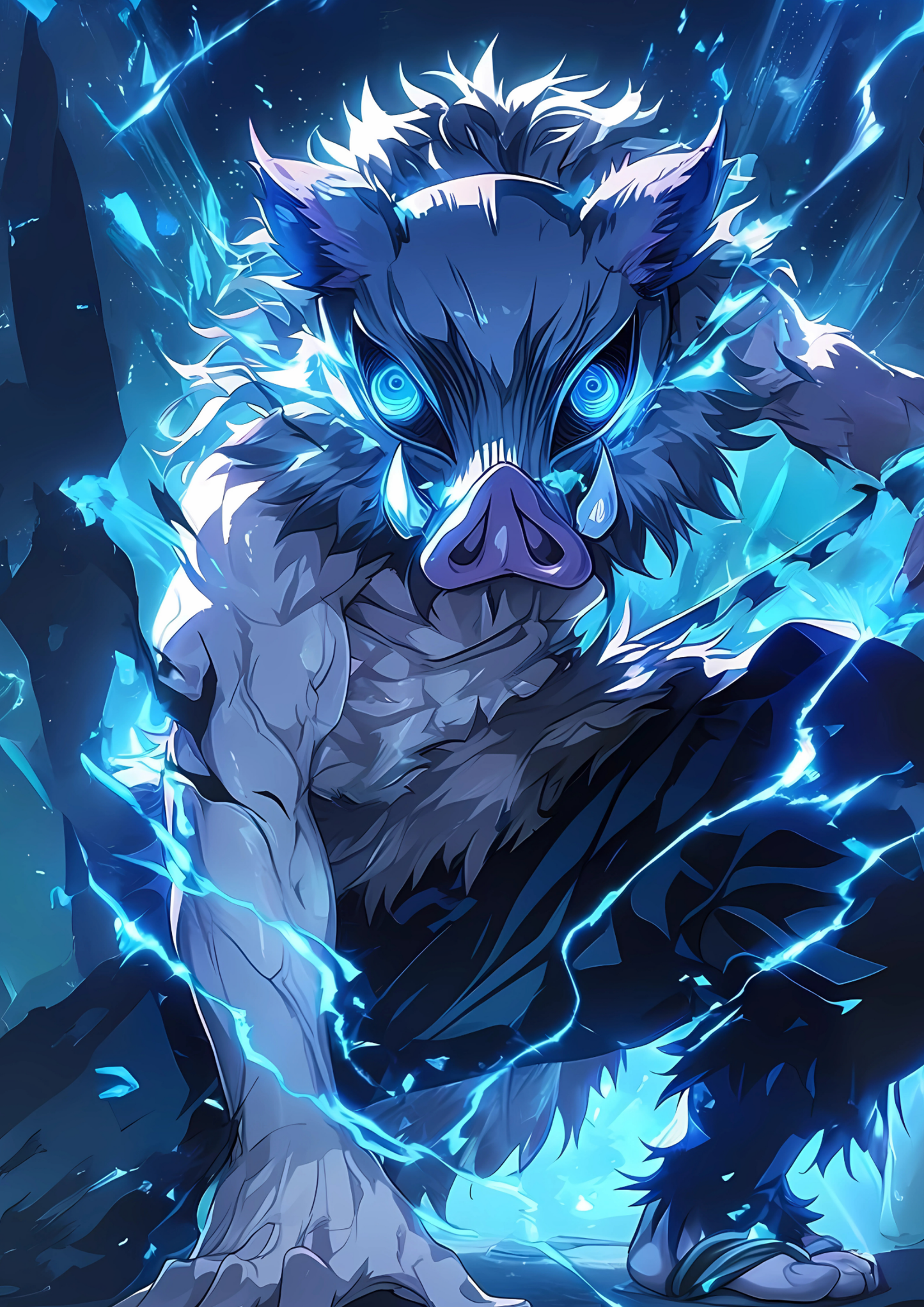 INOSKE-DEMON SLAYER | ANIME | POSTER