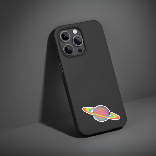 NEON-SATURN | STICKER