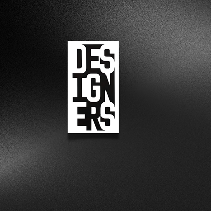 DESIHNERS | STICKER