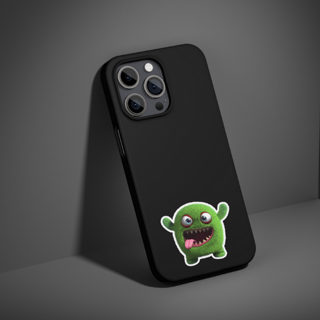 CUTE FURRY MONSTER | STICKER