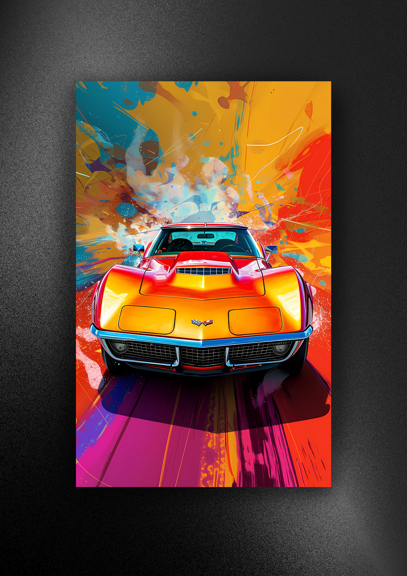 Corvette| Car | Poster