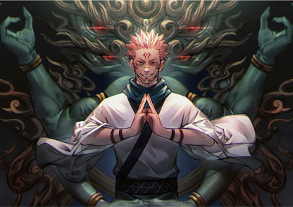 SUKUNA-JUJUTSU KAISEN | LANDSCAPE | POSTER