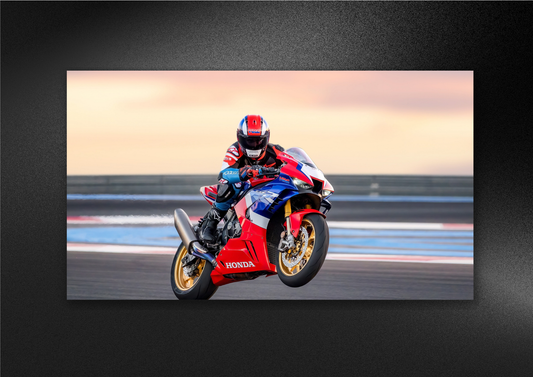 HONDA-CBR1000R-BIKER | LANDSCAPE | POSTER