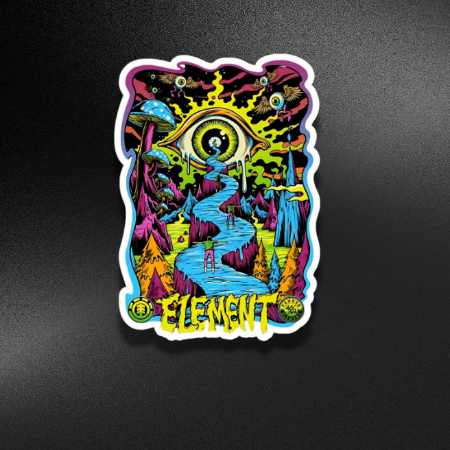 ELEMENT PSYCHEDELIC | STICKER