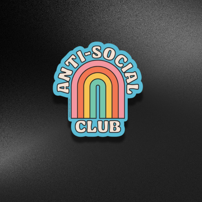 ANTI-SOCIAL CLUB | STICKER