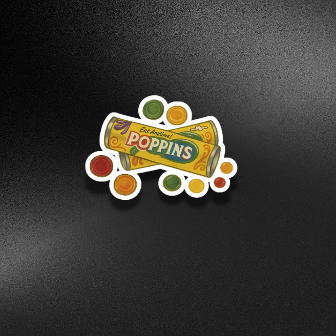 POPPINS-VINTAGE | STICKER