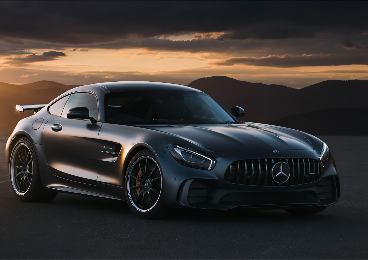 MERCEDES-AMG GT | LANDSCAPE | POSTER
