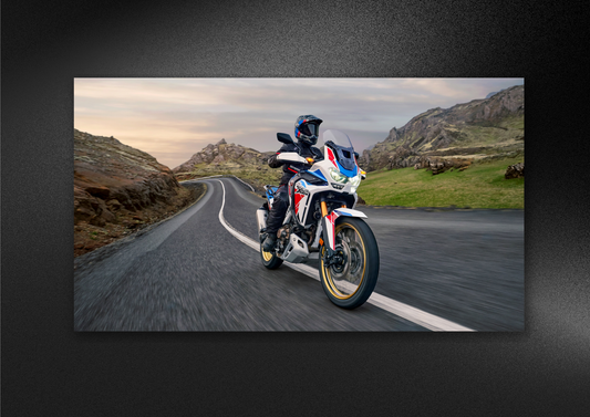 AFRICA TWIN-BIKE | LANDSCAPE | POSTER