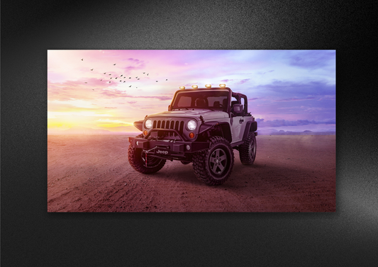 JEEP-WRANGLER | LANDSCAPE | POSTER