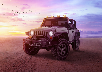 JEEP-WRANGLER | LANDSCAPE | POSTER