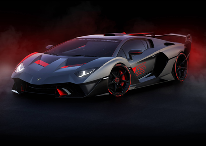 LAMBORGHINI-AVENTADOR | LANDSCAPE | POSTER