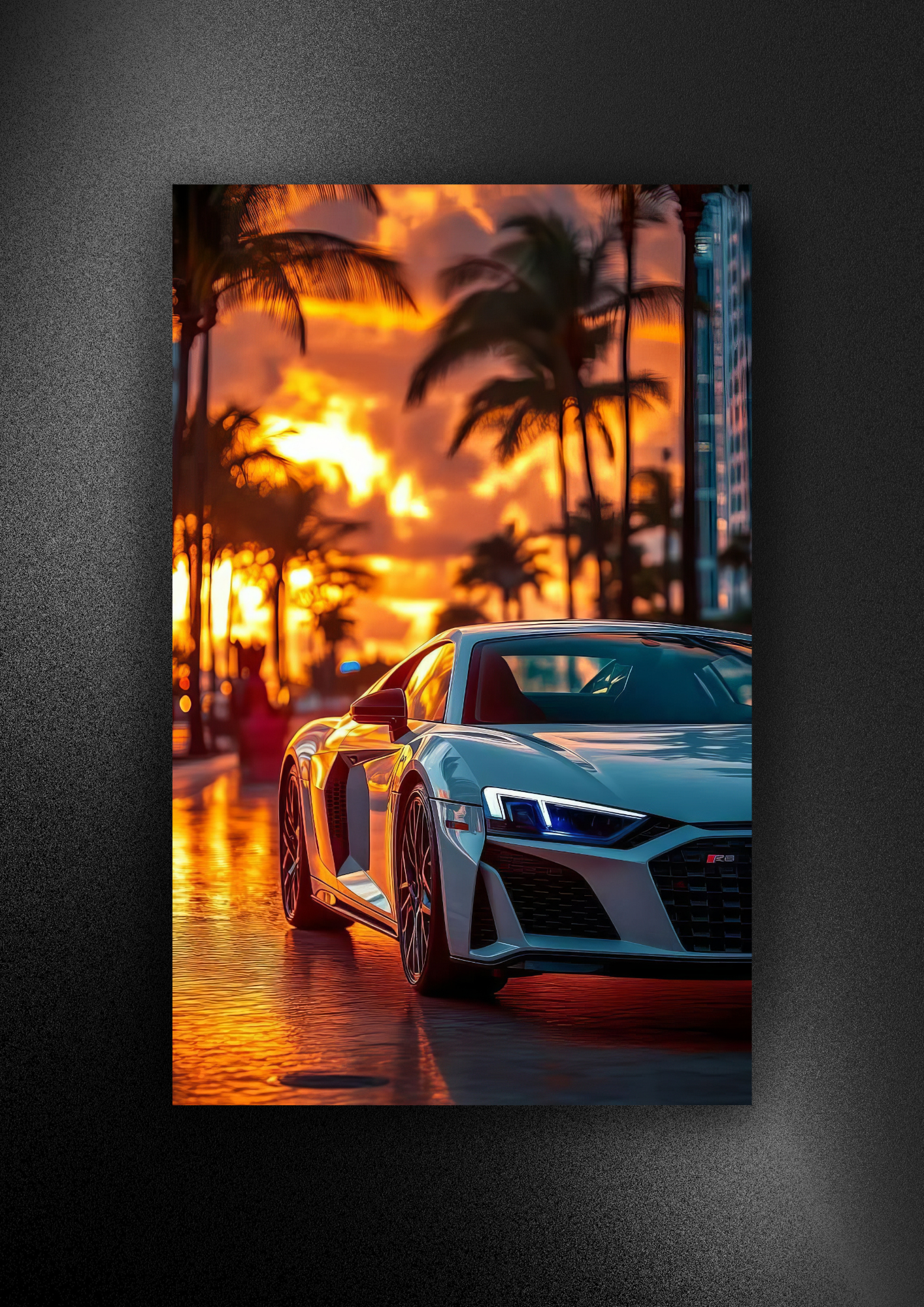 Audi Rs-8 | Car | Poster