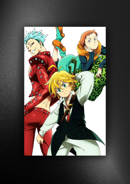 SEVEN DEADLY SINS | ANIME | POSTER