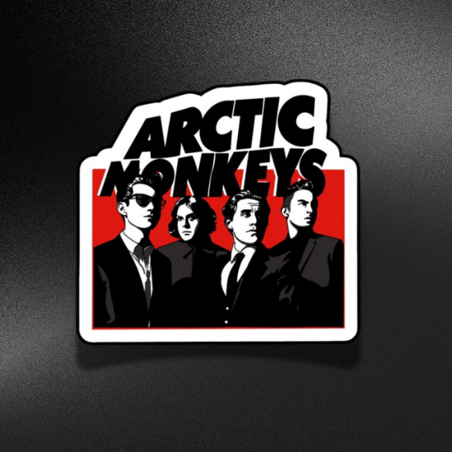 ARCTIC MONKEYS-MUSIC BAND | STICKER