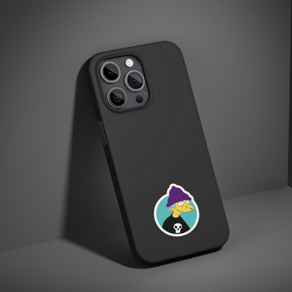 Mr.BURNS-RICK N MORTY | STICKER