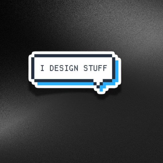 I DESIGN STUFF | STICKER