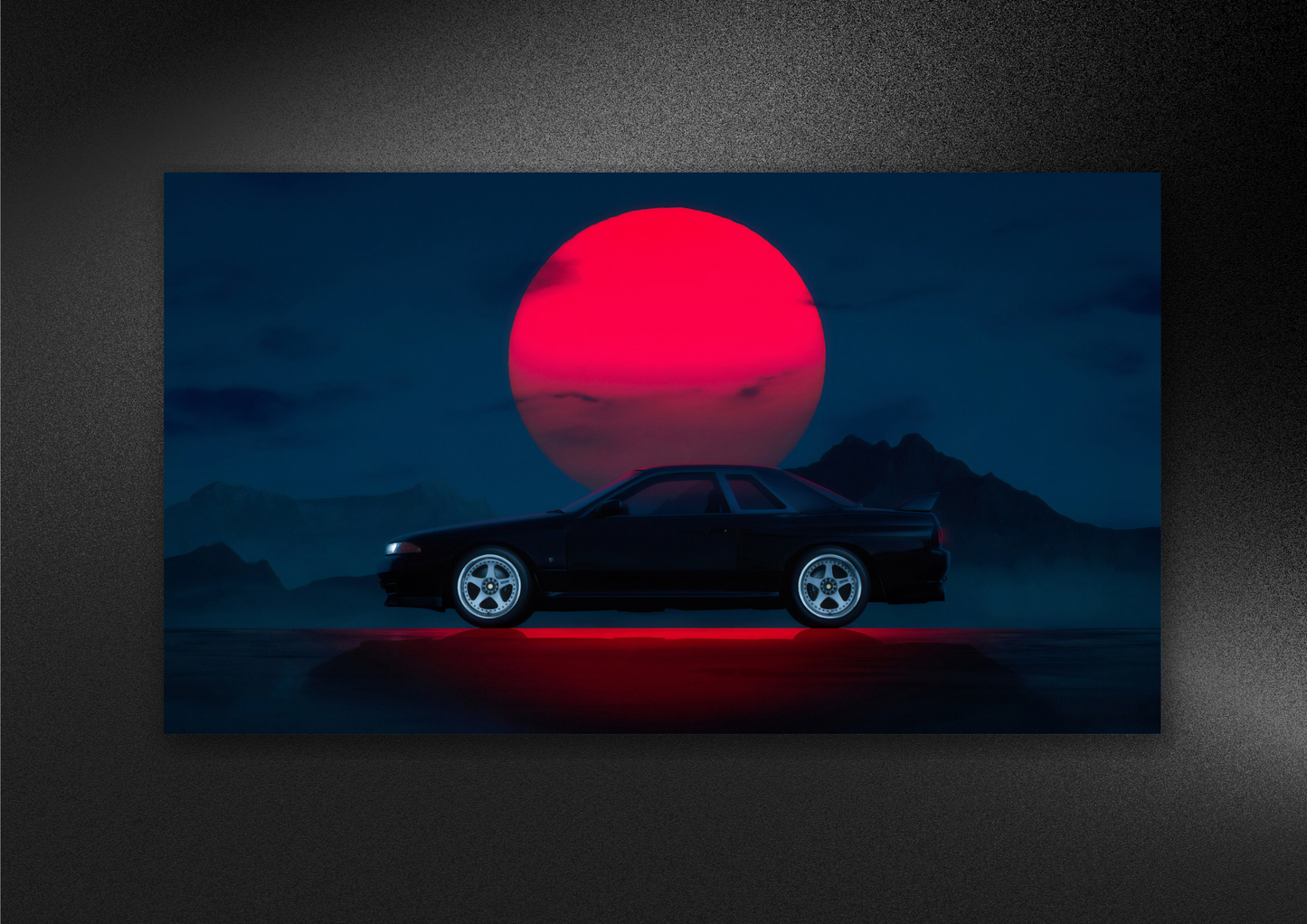 NISSAN SKYLINE R32 | LANDSCAPE | POSTER