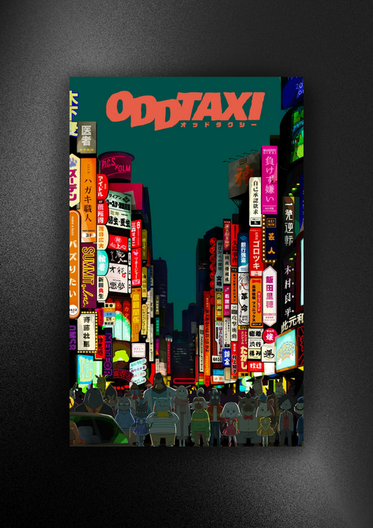 ODD TAXI | ANIME | POSTER