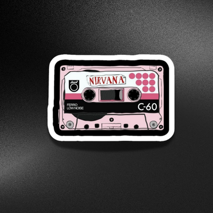 NIRVANA VINTAGE CASATTE | STICKER