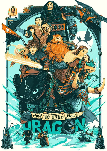 HOW TO TRAIN YOUR DRAGON | Movie | Poster