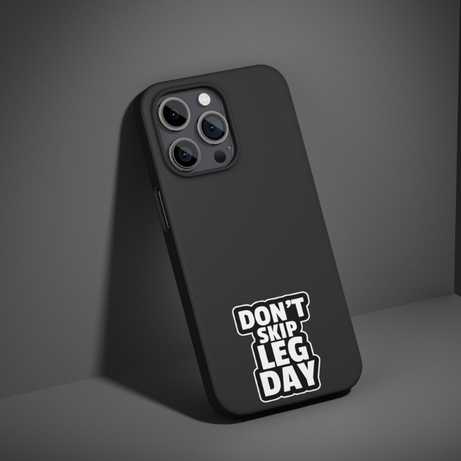 DON'T SKIP LEG DAY | STICKER