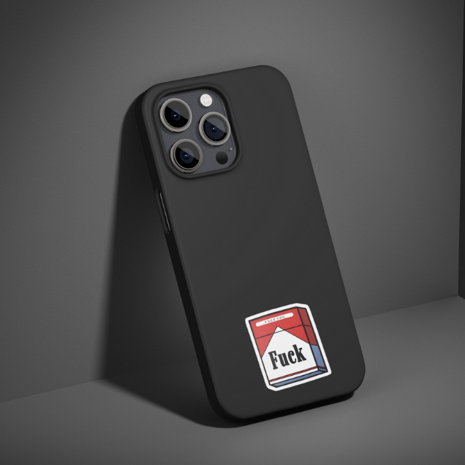 FU*K-CIGARATTE PACK | STICKER