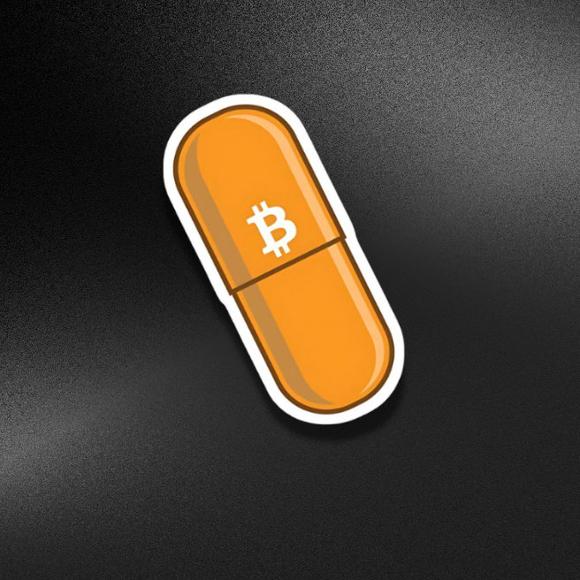 BITCOIN-PILL | STICKER