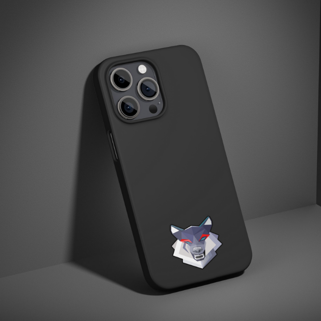 WOLF DIGITAL ART | STICKER