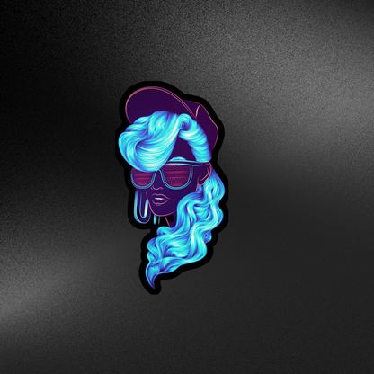 BLUE LADY | STICKER