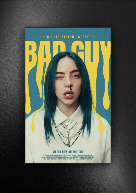 Billie Eilish | Bad Guy | Poster