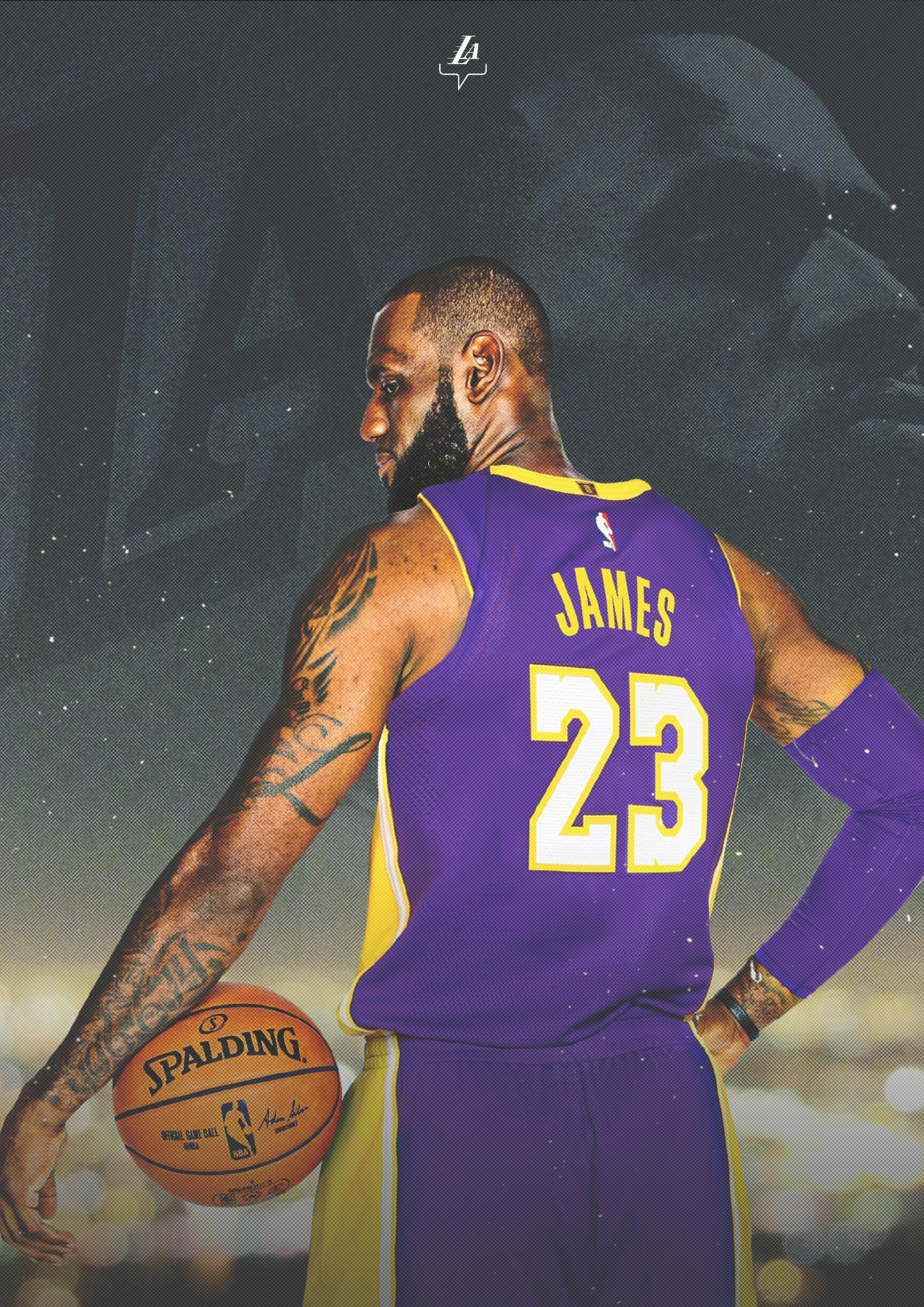 JAMES-NBA |  BASKET BALL | POSTER