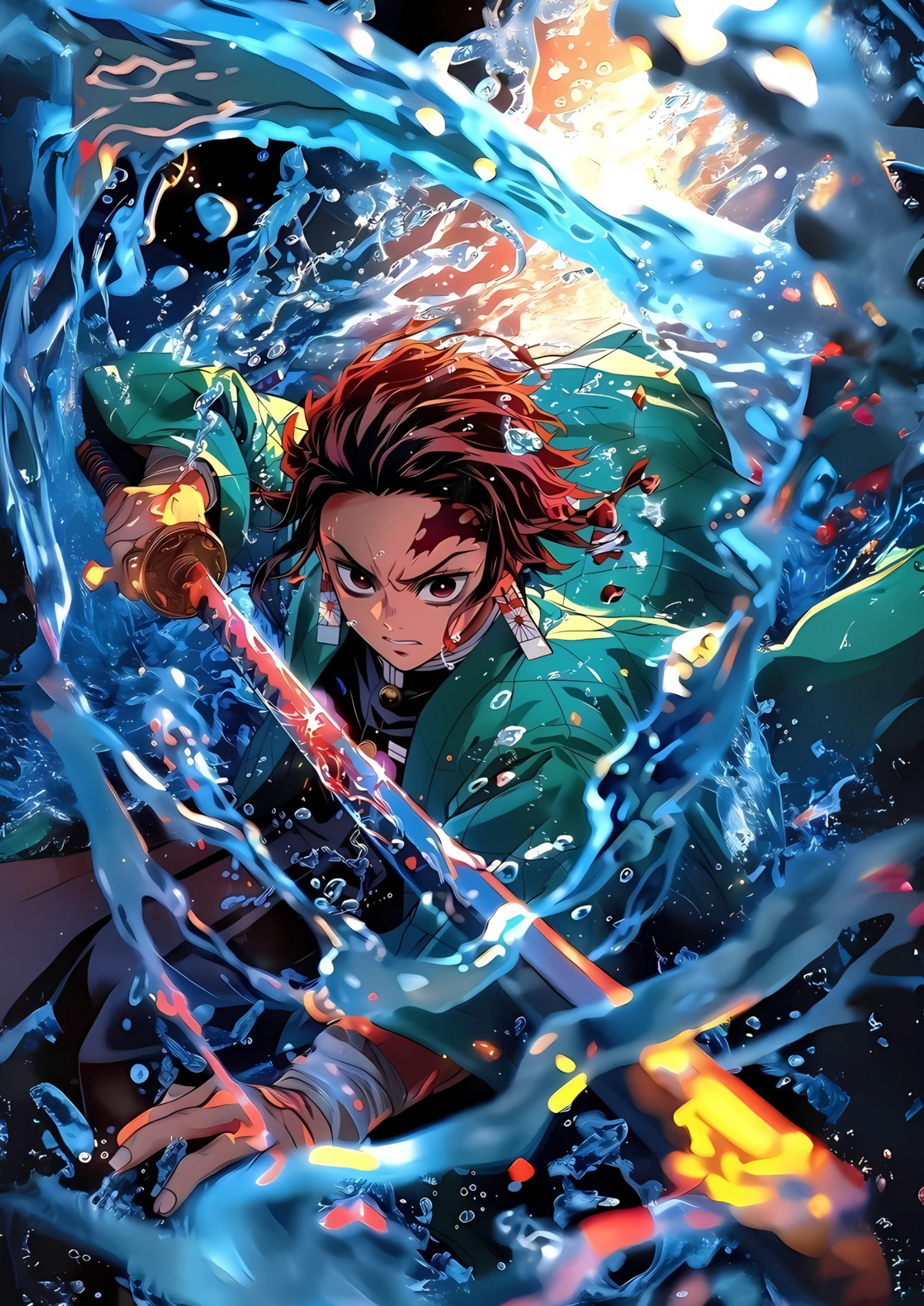 TANJIRO-DEMON SLAYER | ANIME | POSTER