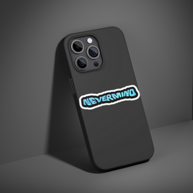 NEVER MIND | STICKER