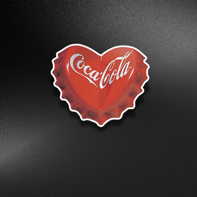 COCA'COLA LOVE | STICKER