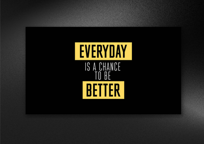 MOTIVATION QUOTE | LANDSCAPE | POSTER