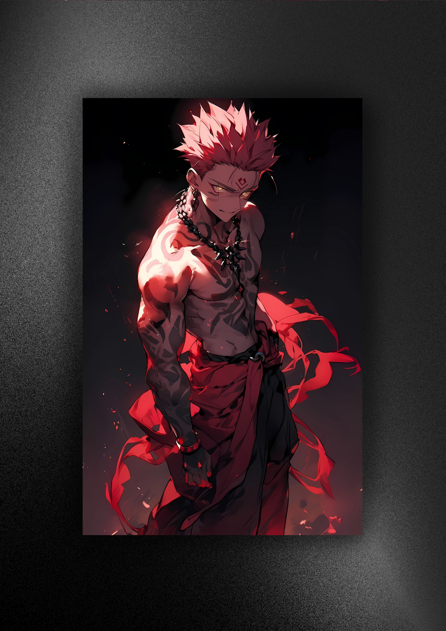 SUKUNA-JUJUTSU KAISAN | ANIME | POSTER