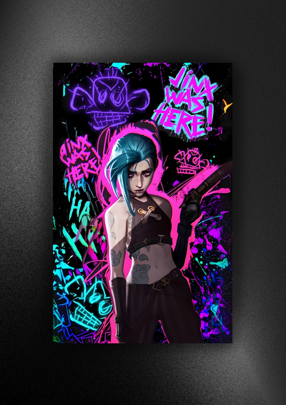 JINX-ARCANE | ANIME | POSTER