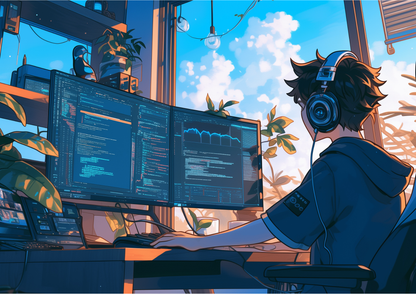 CODER-BOY | LANDSCAPE | POSTER