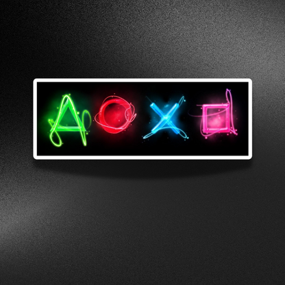 PLAYSTATION BUTTONS | STICKER