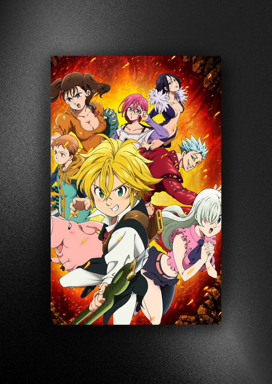 SEVEN DEADLY SINS | ANIME |POSTER