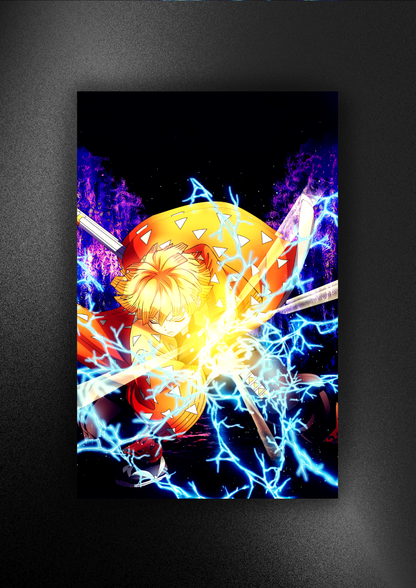 ZENITSU-DEMON SLAYER | ANIME | POSTER