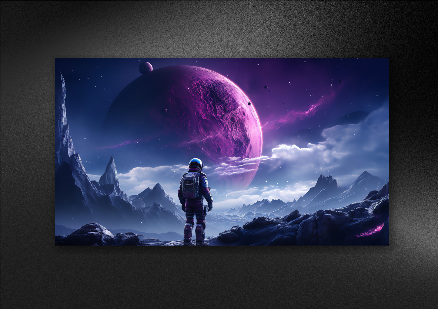 ASTRANAUT X MOON | LANDSCAPE | POSTER