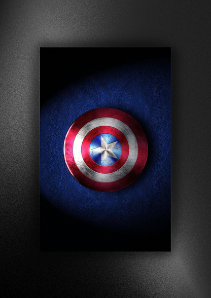 Captain America shield  - Poster