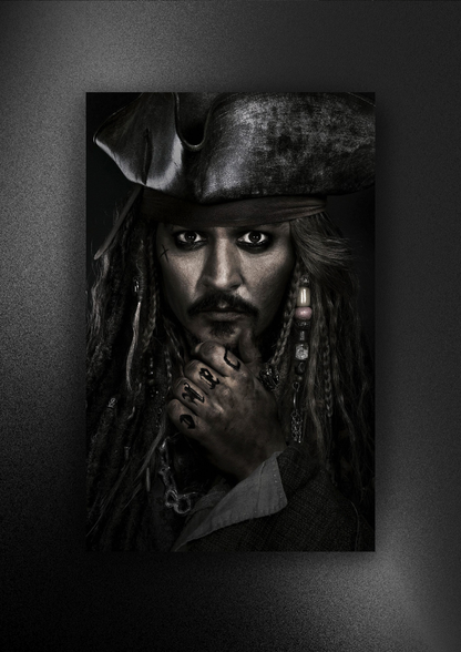Pirates of the caribbean| Johnny-Depp | Movie | Poster
